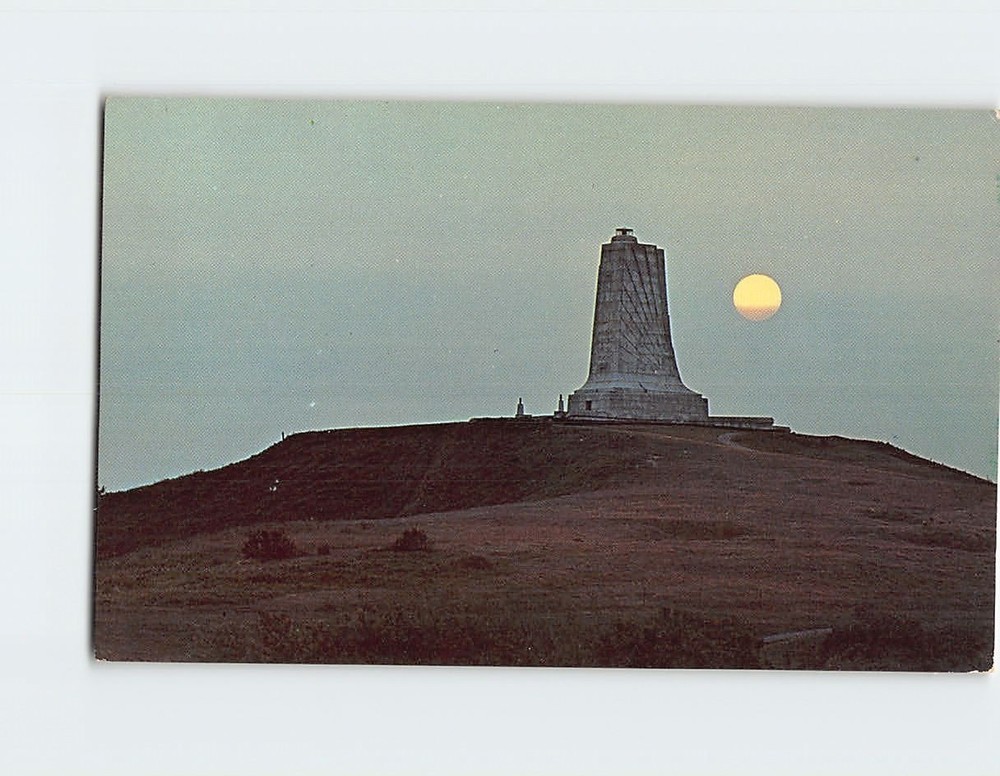 Postcard Wright Brothers National Memorial Kill Devil Hills North Carolina USA
