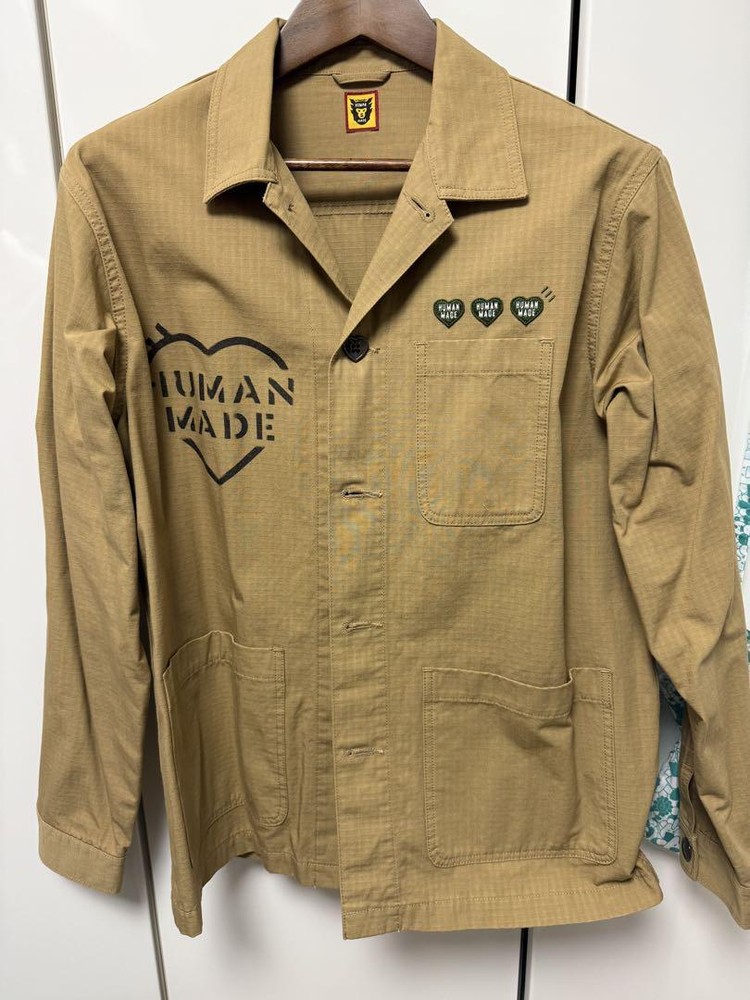HUMAN MADE MILITARY OVERSHIRT Size L 522792