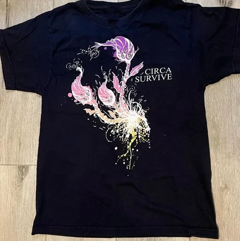 Circa Survive Vintage Band Short Sleeve All Size T-Shirt MA281 FREE SHIPPING