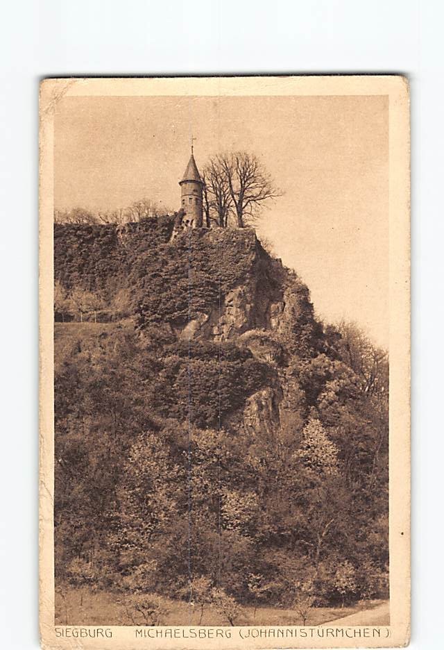 Postcard Michaelsberg Siegburg Germany