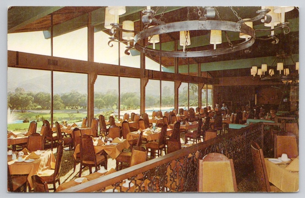 Lawrence Welk's Welkome Inn Restaurant Escondido CA Vintage Postcard