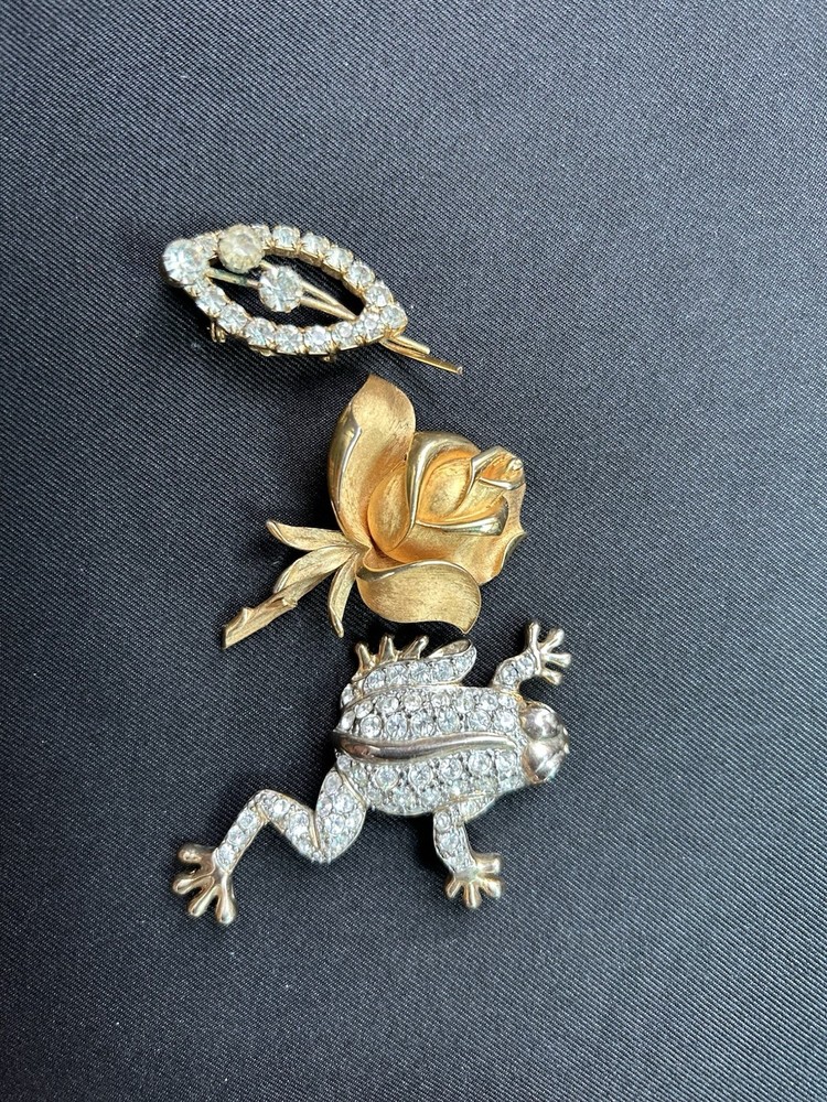 brooch lot vintage