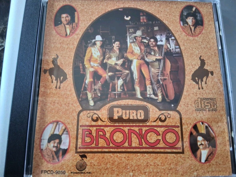 Grupo Bronco Cd 1992 Fonovisa Como Nuevo Amigo Bronco, Un Golpe Mas Y Mas Exitos
