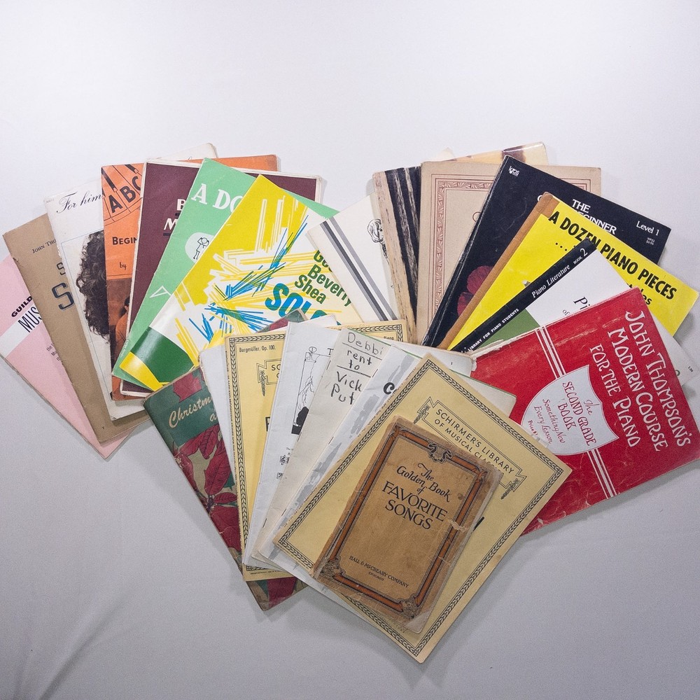 Lot Of 22 Vintage Sheet Music/Song Books For Piano Classical Gospel Broadway