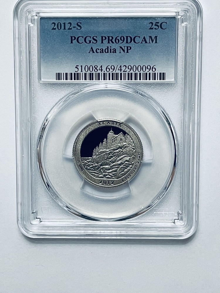 2012-S Acadia National Park Quarter PCGS PR69DCAM-image