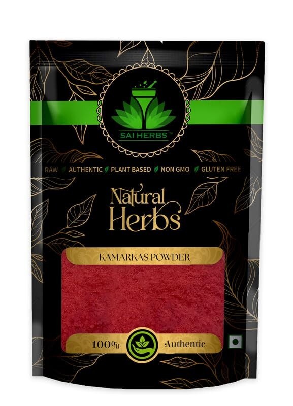 SAI HERBS Kamarkas Powder - Gond Chunia Powder - Butea Frondosa Powder