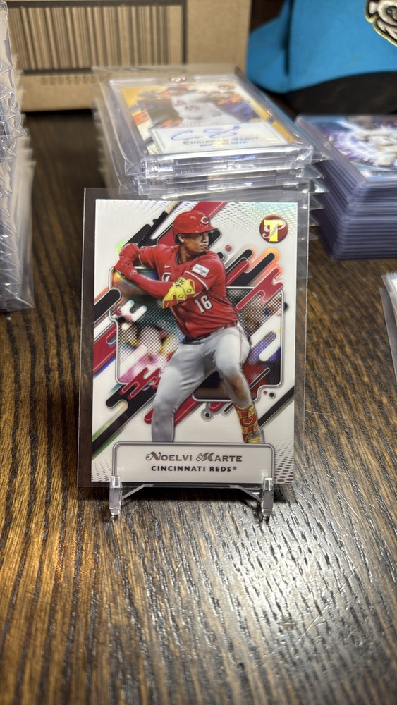 2025 Topps Pristine Noelvi Marte #43 Refractor Reds
