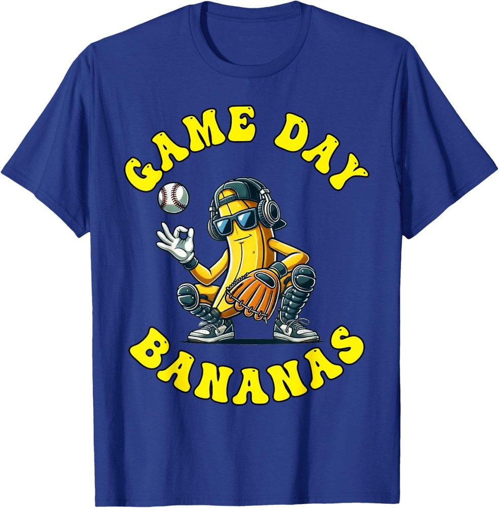Sport Cute Banana Graphics Banana Baseball Lovers T-Shirt