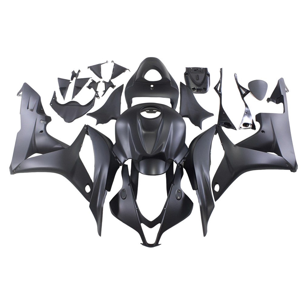 Black Fairing Kit for 2007 2008 Honda CBR600RR F5 Injection ABS Plastic Bodywork