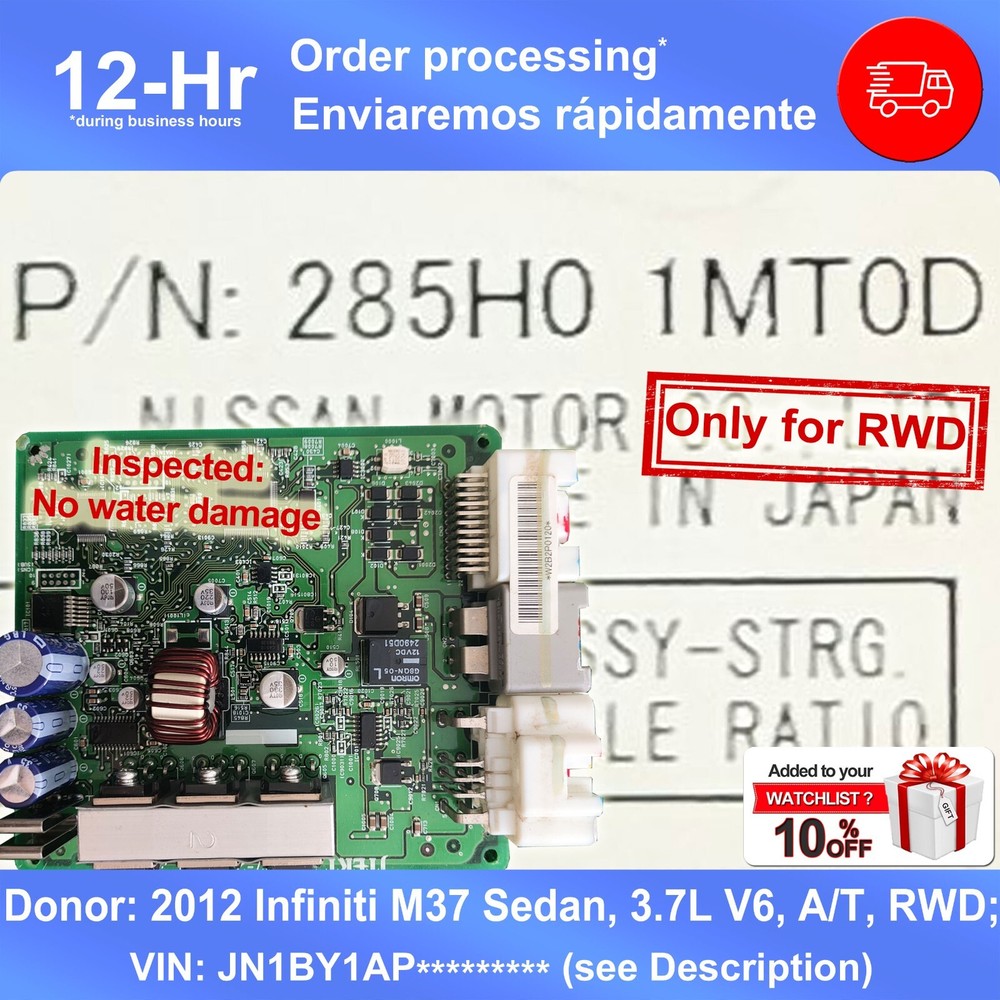 STRG Infiniti M37 M56 2012-2011 Variable Ratio Steering Control Module OEM