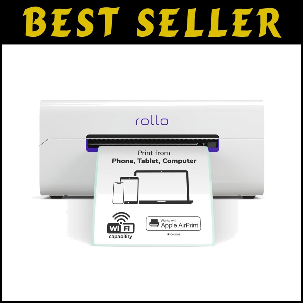 Thermal 4x6 Shipping Label Printer for Ink-Free Custom Labels  