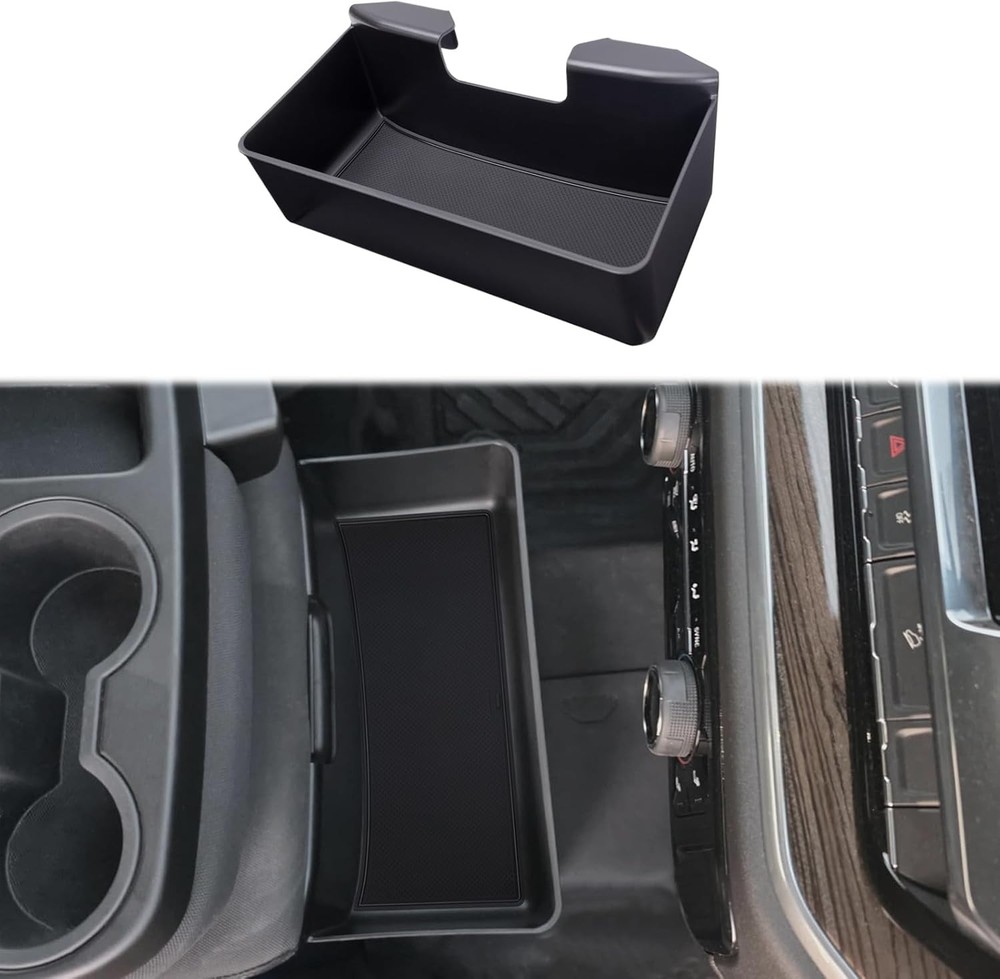 JKCOVER Center Console Hanging Organizer Box Compatible with 2019-2026 Chevy Sil