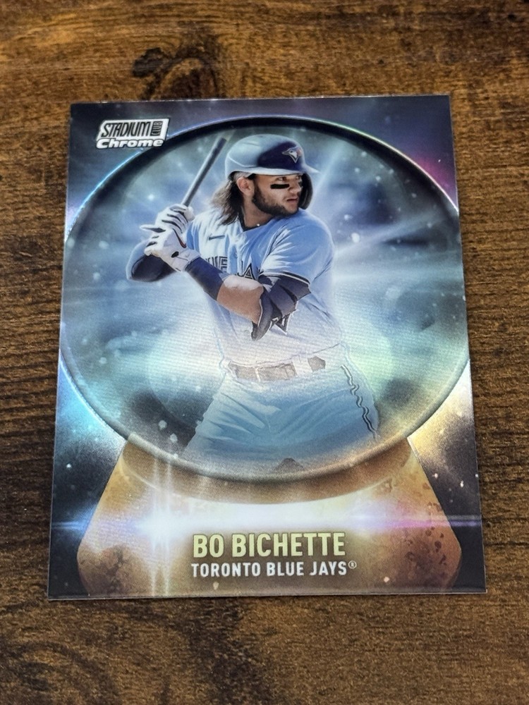 2021 Stadium Club Chrome #CB-1 Bo Bichette Crystal Ball Insert Toronto Blue Jays