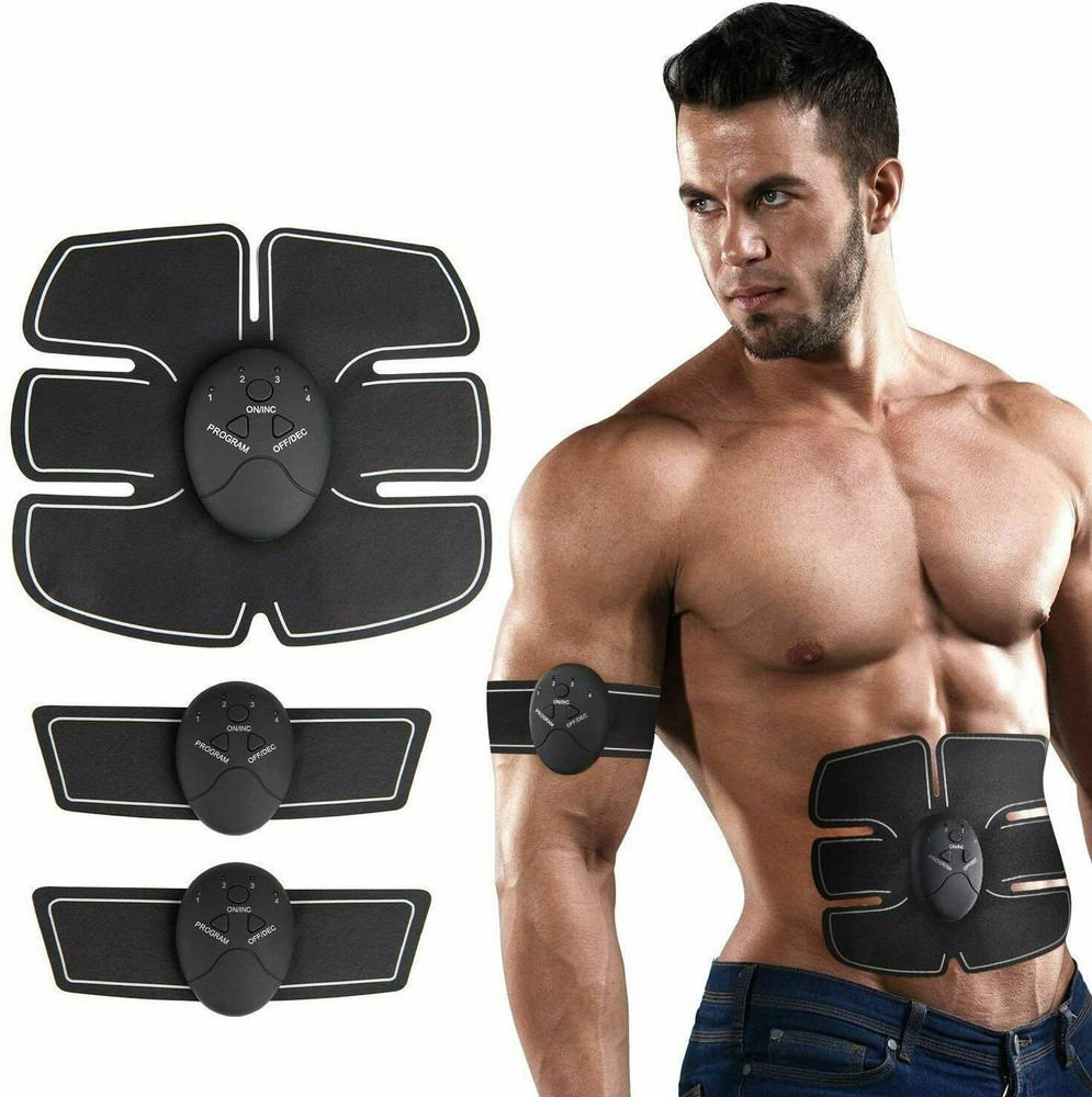 Ultimate ABS Fitness Electric Muscle Toner Stimulator Abdominal Trainer Belt-image