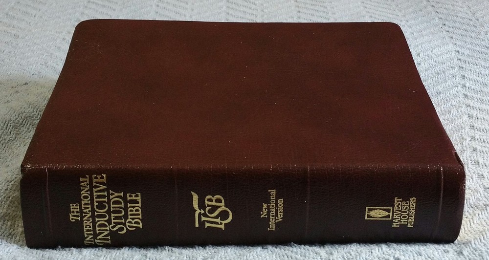 The International Inductive Study Bible: New International Version/Bonded Le...