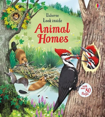 Emily Bone Look Inside Animal Homes (Board Book) Look Inside (UK IMPORT)All Tariffs and Duties included - no additional charges