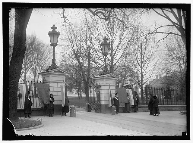 Woman Suffrage Pickets,Women's Rights,Washington,DC,District of Columbia,1917,1