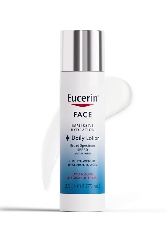 Eucerin Face Daily Hydrating Lotion with SPF 30 2.5oz