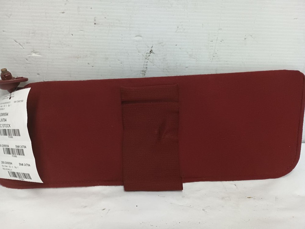 Driver Left Sun Visor from 1994 GMC 1500 Pickup 11543943