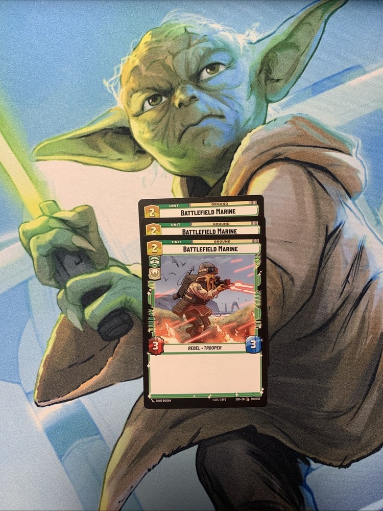 Battlefield Marine x3 - Spark of Rebellion #95 - Star Wars Unlimited SWU