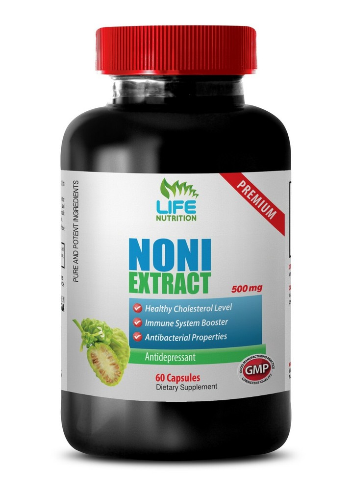 natural sleep aid - NONI EXTRACT 500mg - anti inflammatory 1 Bottle 60 Capsules