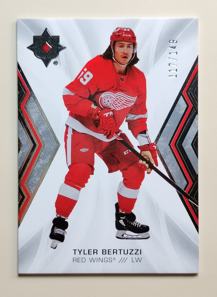 2021-22 Upper Deck Ultimate Hockey Tyler Bertuzzi #59 WJ 117/149