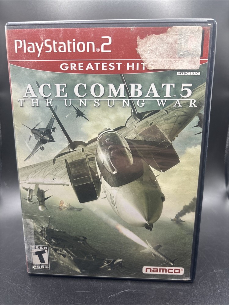 Ace Combat 5 Unsung War [Greatest Hits] - PlayStation 2 - Complete!-image