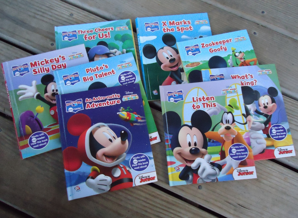 Mickey Mouse Clubhouse Story Reader Book Lot 8 me Reader Disney Junior