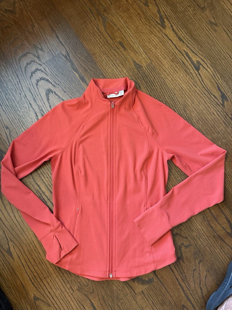Athleta Salutation Jacket Deep Pink Color Size Small S