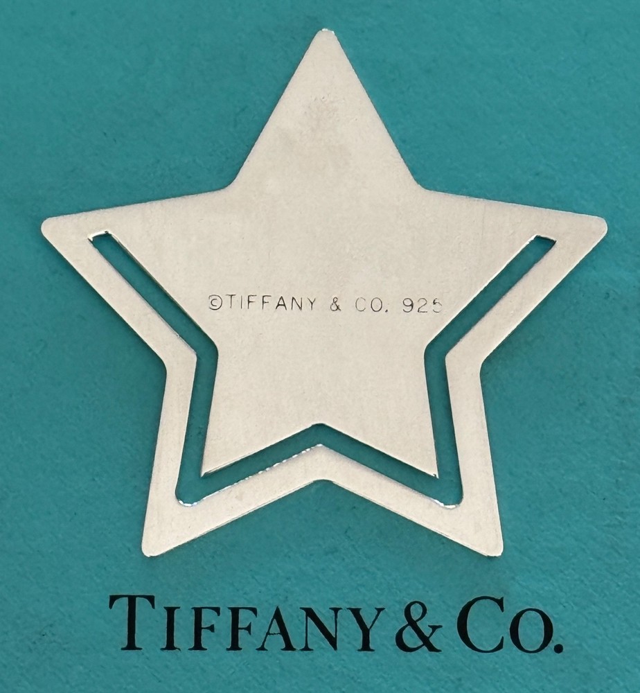 Tiffany & Co. Star  Bookmark  Sterling Silver 925