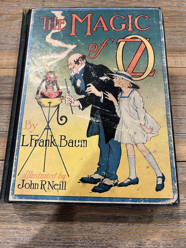 The Magic of OZ, L. Frank Baum, Copyright 1919 Hardcover