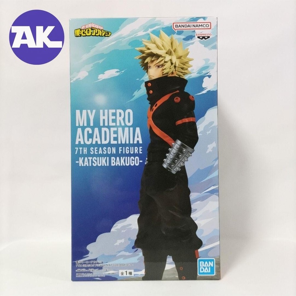 Japan Anime my hero academia Katsuki Bakugo figure 7TH SEASON very rare ver.7