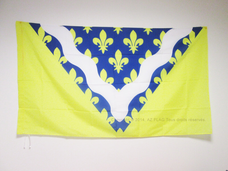 Val-de-Marne French Department Flag 3x5 Feet - France Polyester Banner with Pole Sleeve