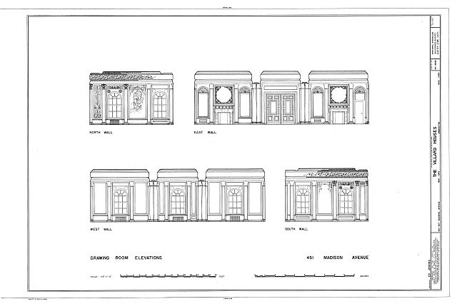 HABS NY,31-NEYO,120- (sheet 27 of 35) - Villard Houses, 451-457 Madison Avenue