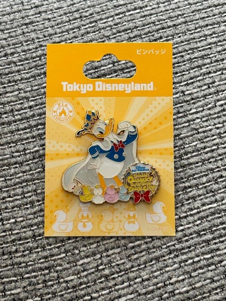 Donald Duck 2025 Tokyo Disney Pin Badge Japan Palpalooza Exclusive
