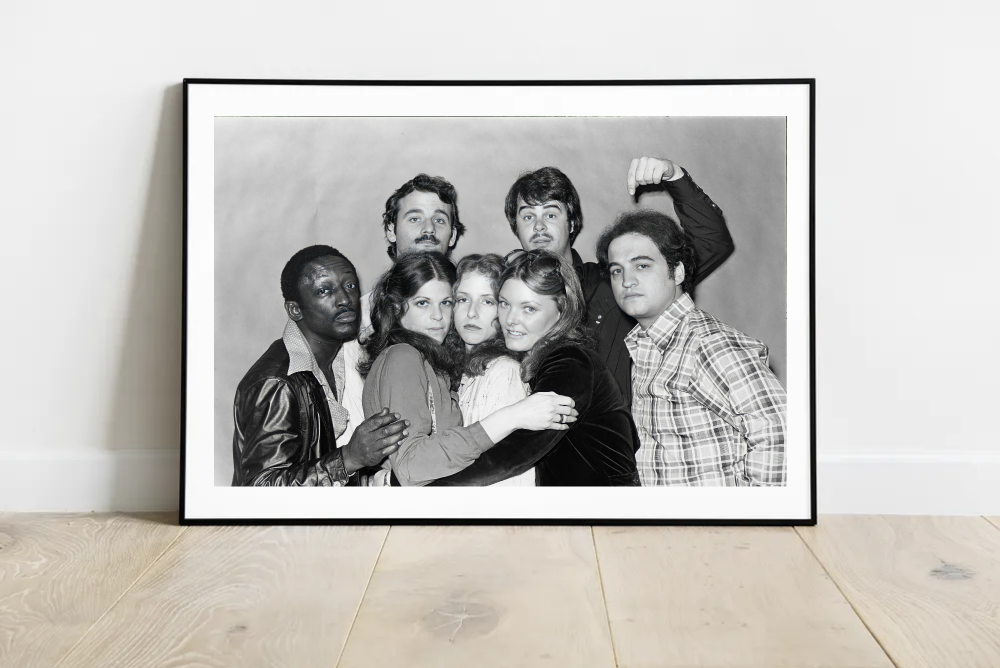 Vintage SNL Cast Poster Digital Print 42 Original Cast Photo
