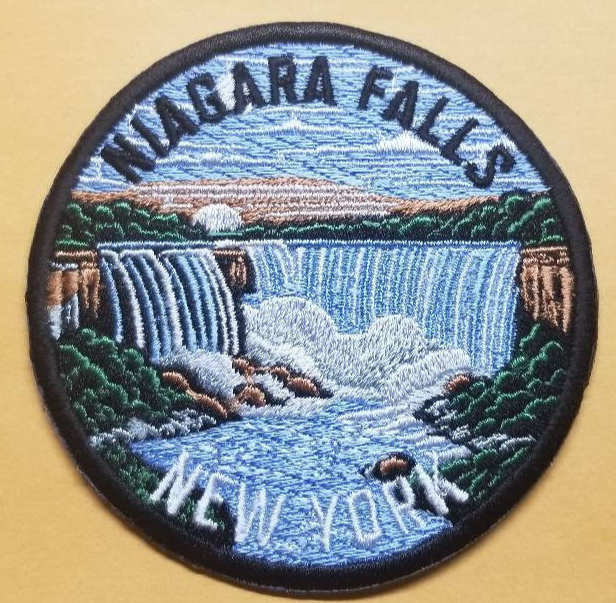 Niagara Falls, New York Embroidered Patch Badge approx 3
