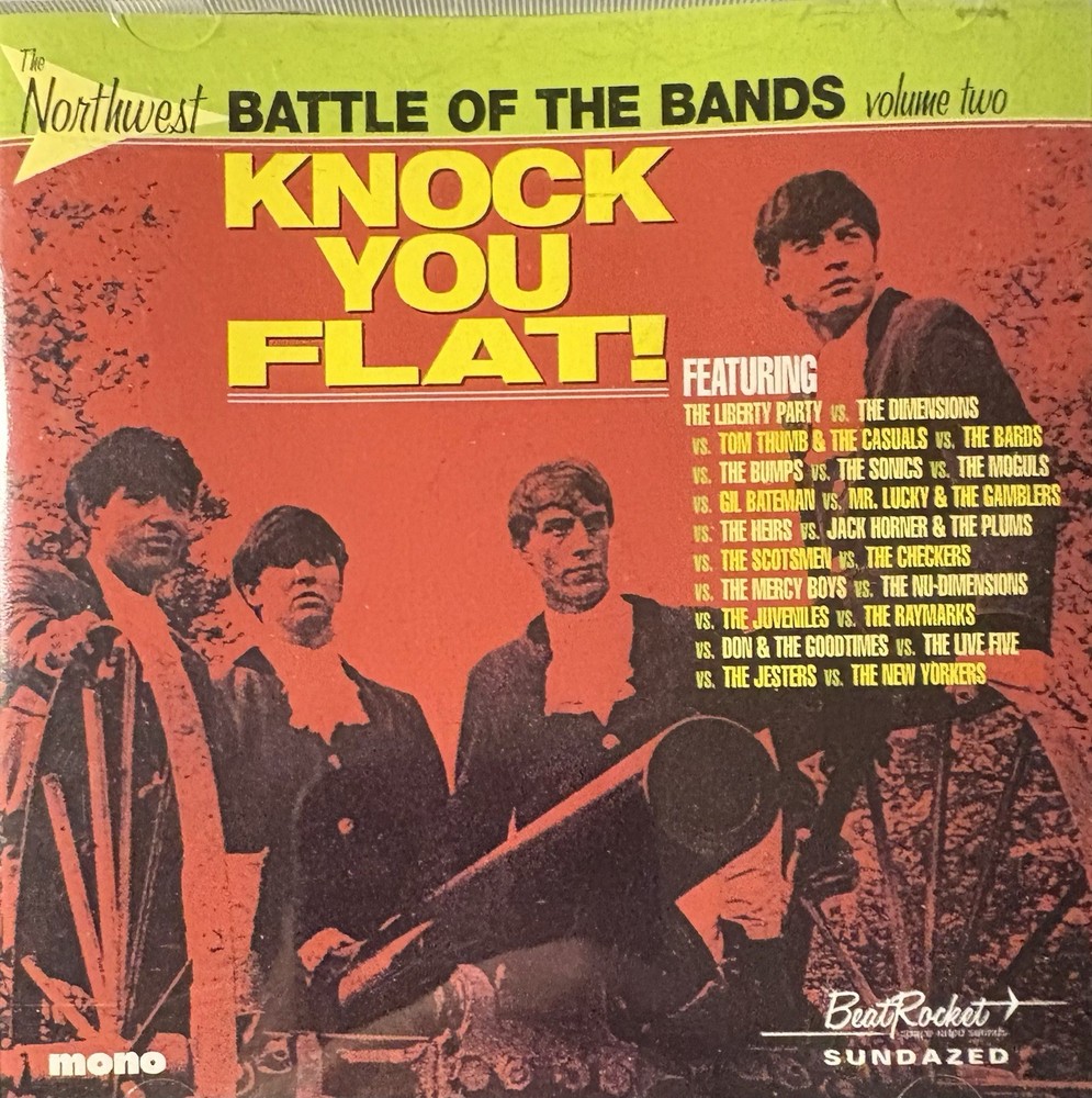 Knock You Flat! (The Northwest Battle Of The Bands Volume Two) - Near Mint CD