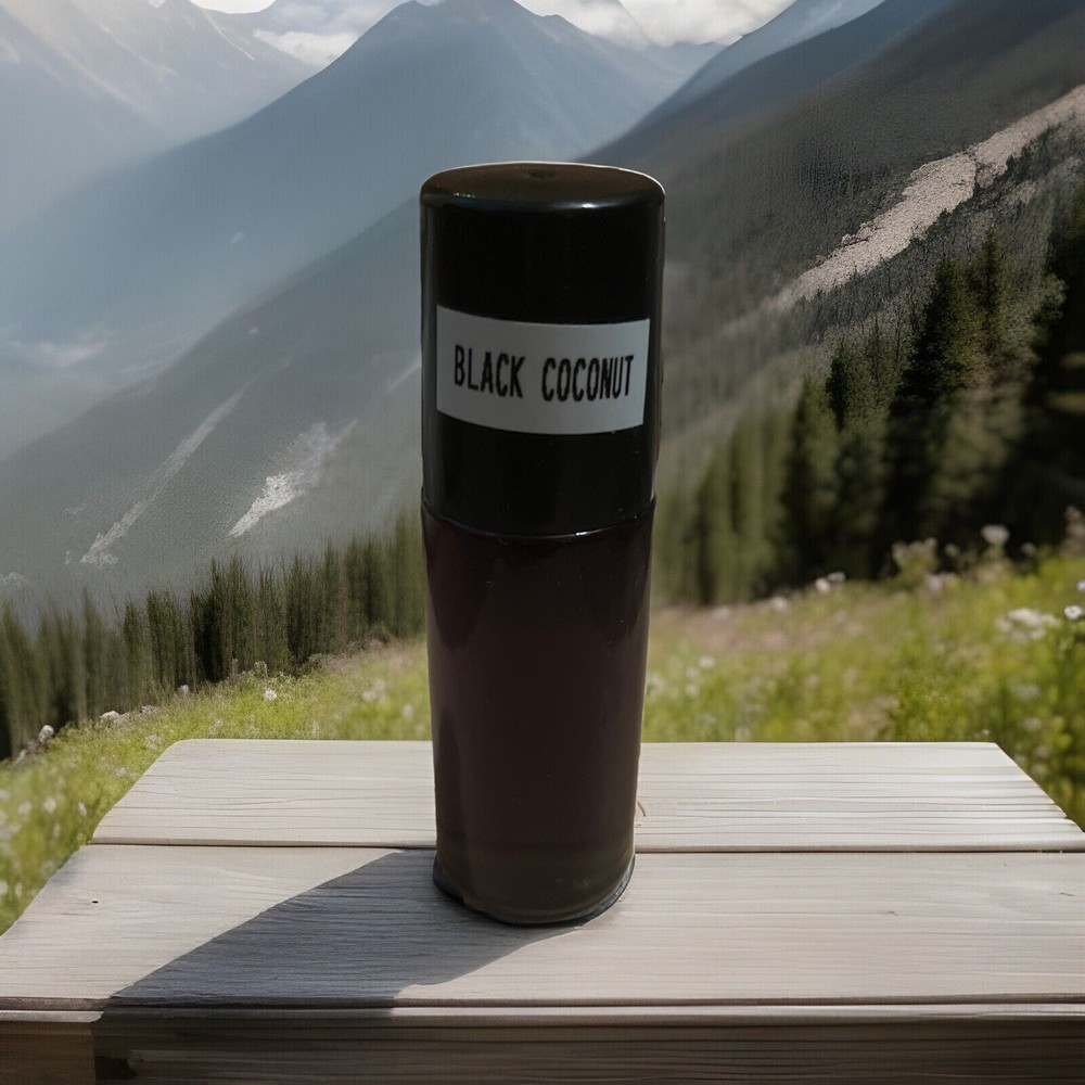 Black Coconut 1/3oz Body Oil Pure And Uncut