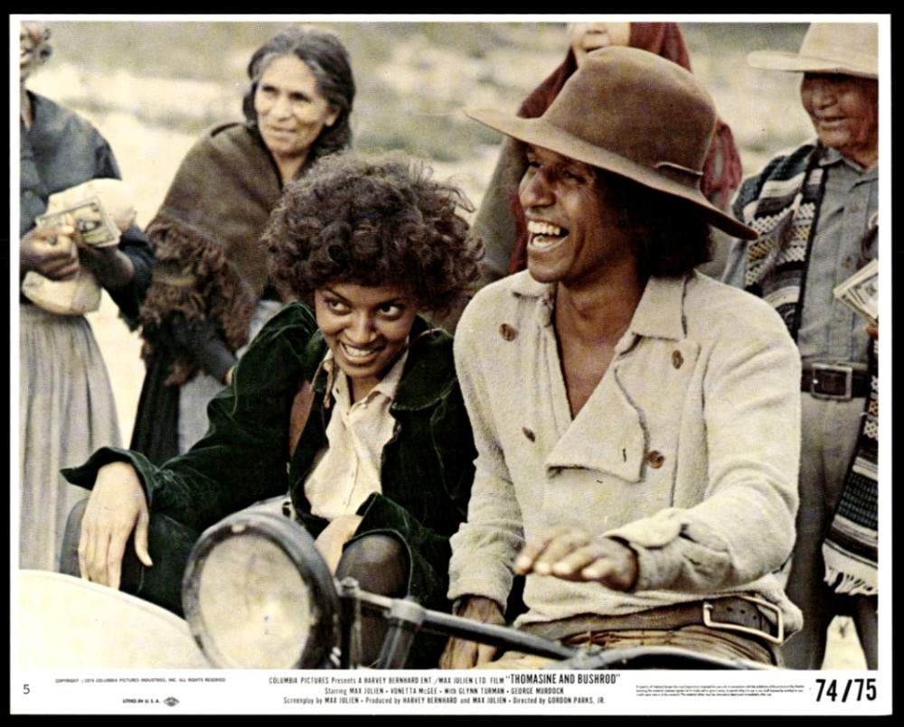 Vintage 1974 Thomasine and Bushrod Movie Lobby Card #5 Columbia Pictures