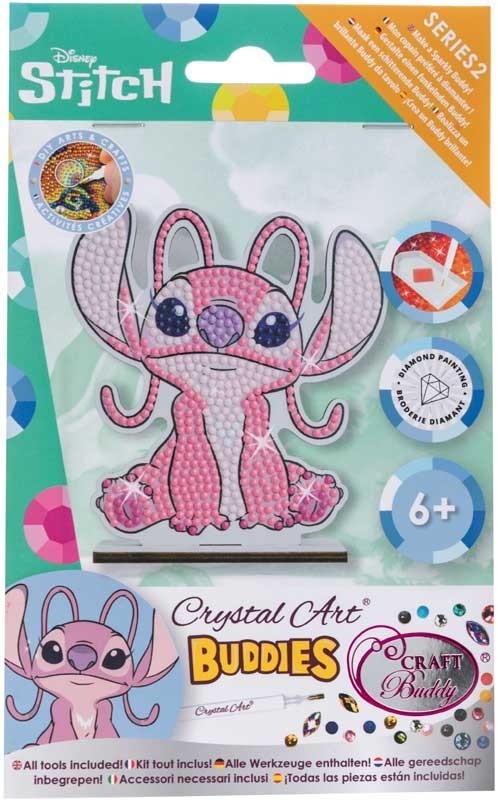 Craft Buddy Lilo & Stitch Angel Crystal Art Buddies