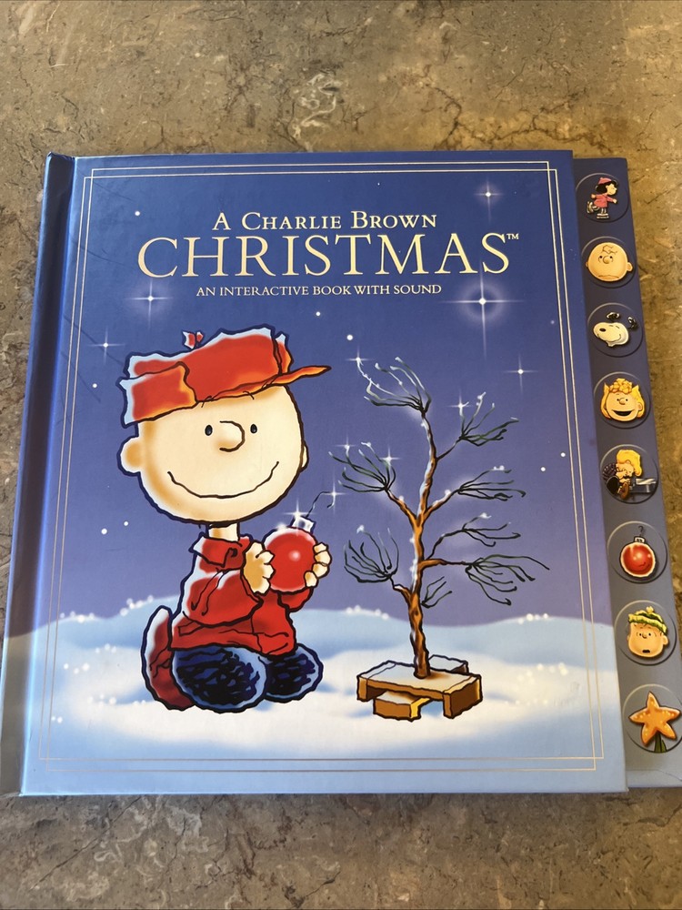 A Charlie Brown Christmas Book Hardcover