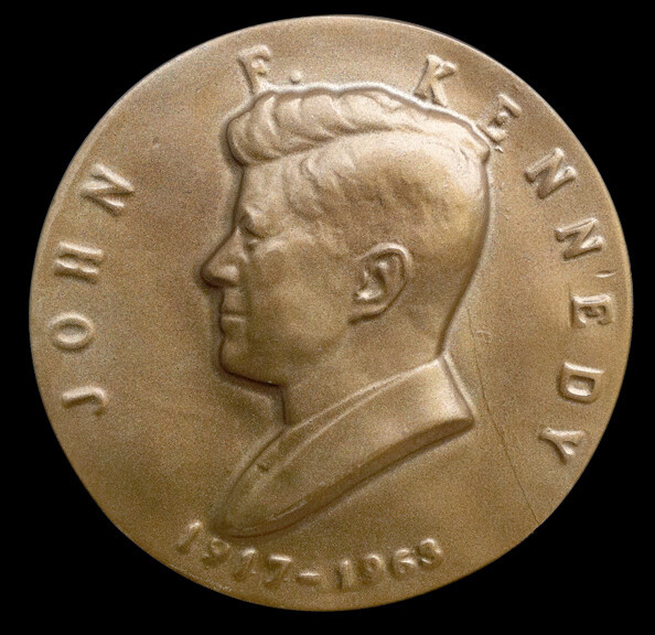 John F. Kennedy Wall Relief Sculpture Replica Plaque
