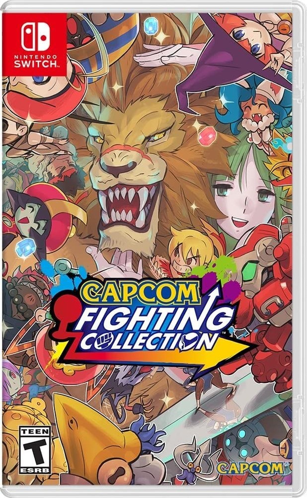Capcom Fighting Collection For Nintendo Switch Game Only  8E