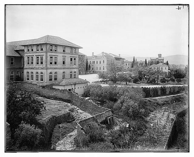 Buildings of American University,Beirut,Lebanon,American Colony Photo Dept 1