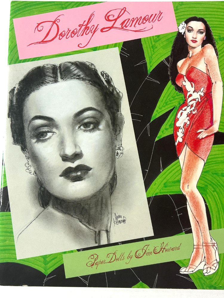 Paper Doll Book UNUSED - dorothy lamour 2010