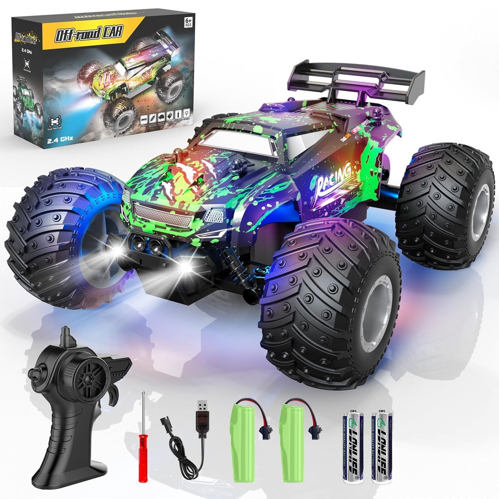 1:18 Fast RC Cars for Adults 40+ KM/H High Speed Remote Control Truck 4WD New