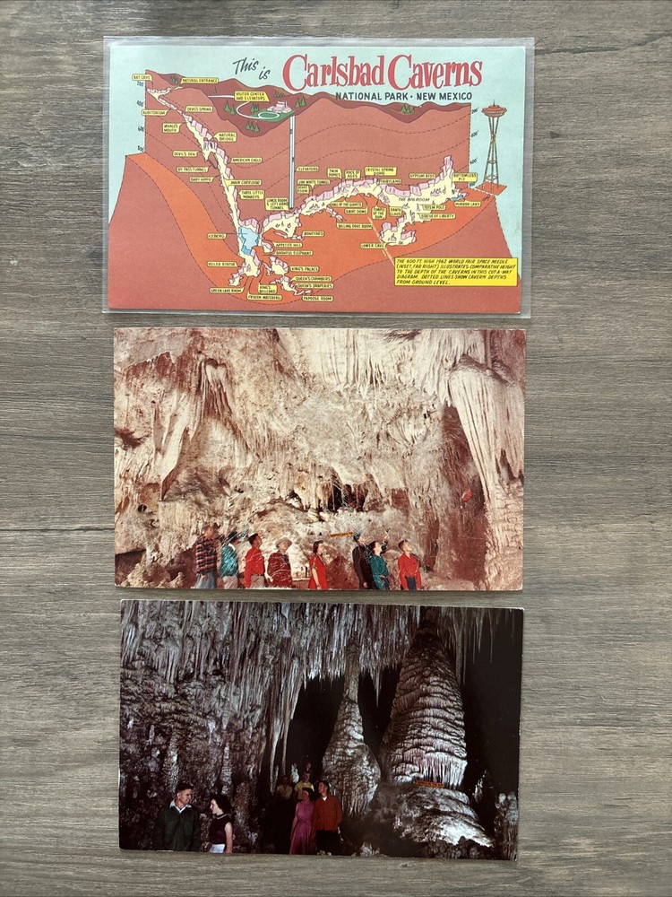 Carlsbad Caverns National Park New Mexico Postcard Lot