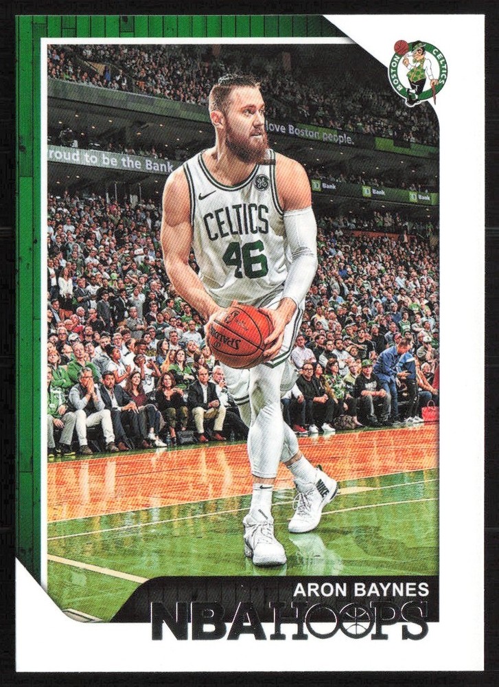 2018-19 NBA Hoops Aron Baynes Celtics Base Card #156
