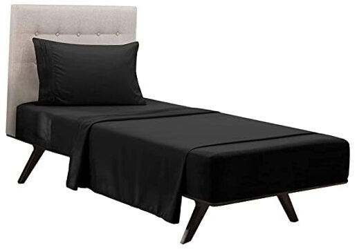 Twin XL 3Pc Sheet Set - Fits College Dorm Room Beds Extra Soft - Deep